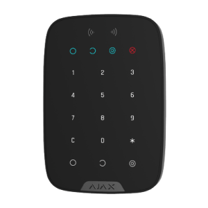Ajax Keypad Plus Zwart Voorkant