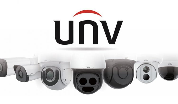 UNV logo camera assortiment